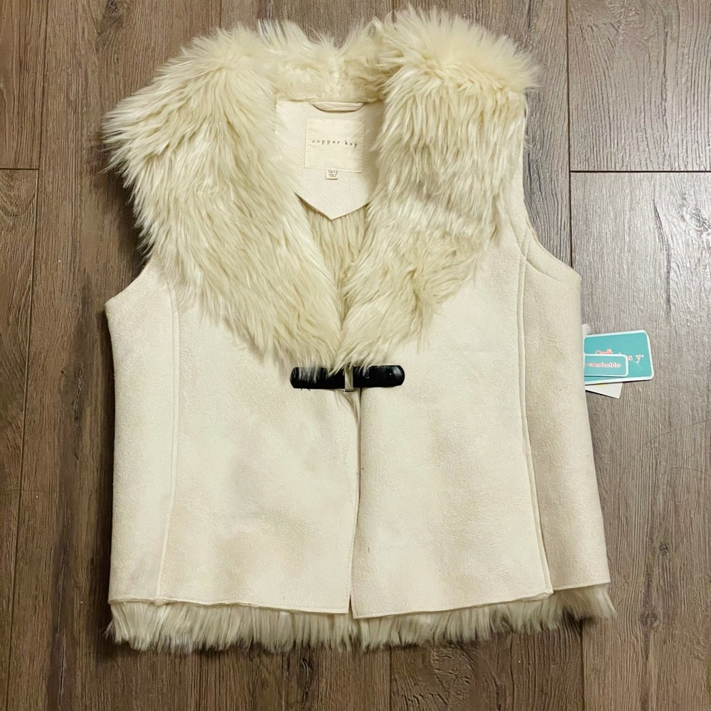 NEW Girls Copper Key Vest